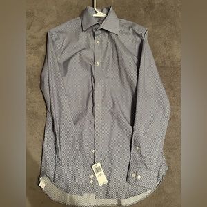 Michael Kors Navy 15 32-33 Dress Shirt New w-tags